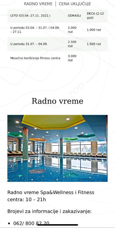 Apartman 33 Kraljevi Cardaci Kopaonik Extérieur photo